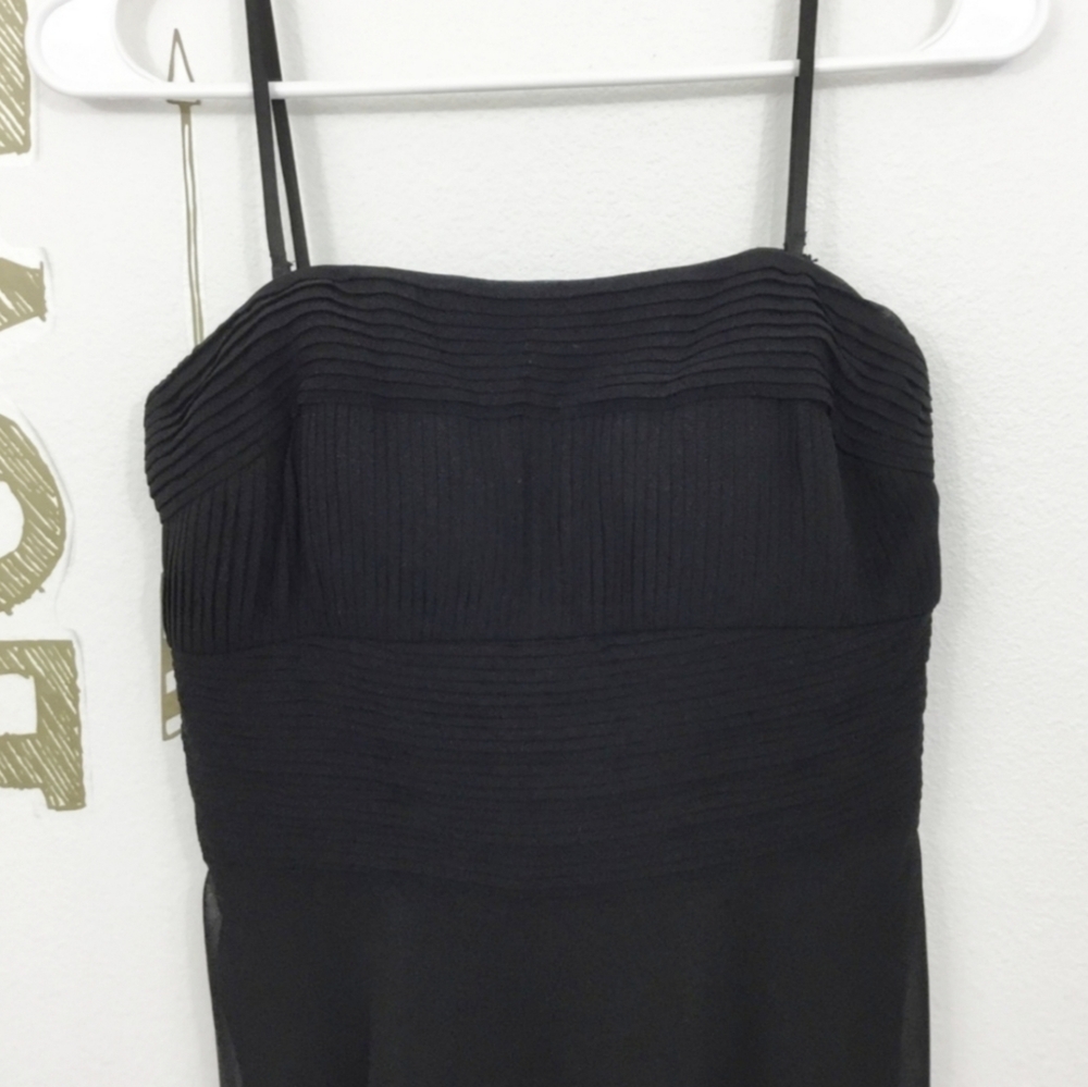 White House Black Market Black Cocktail Dress Sz 2